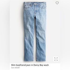 J.Crew Slim Boyfriend Jean